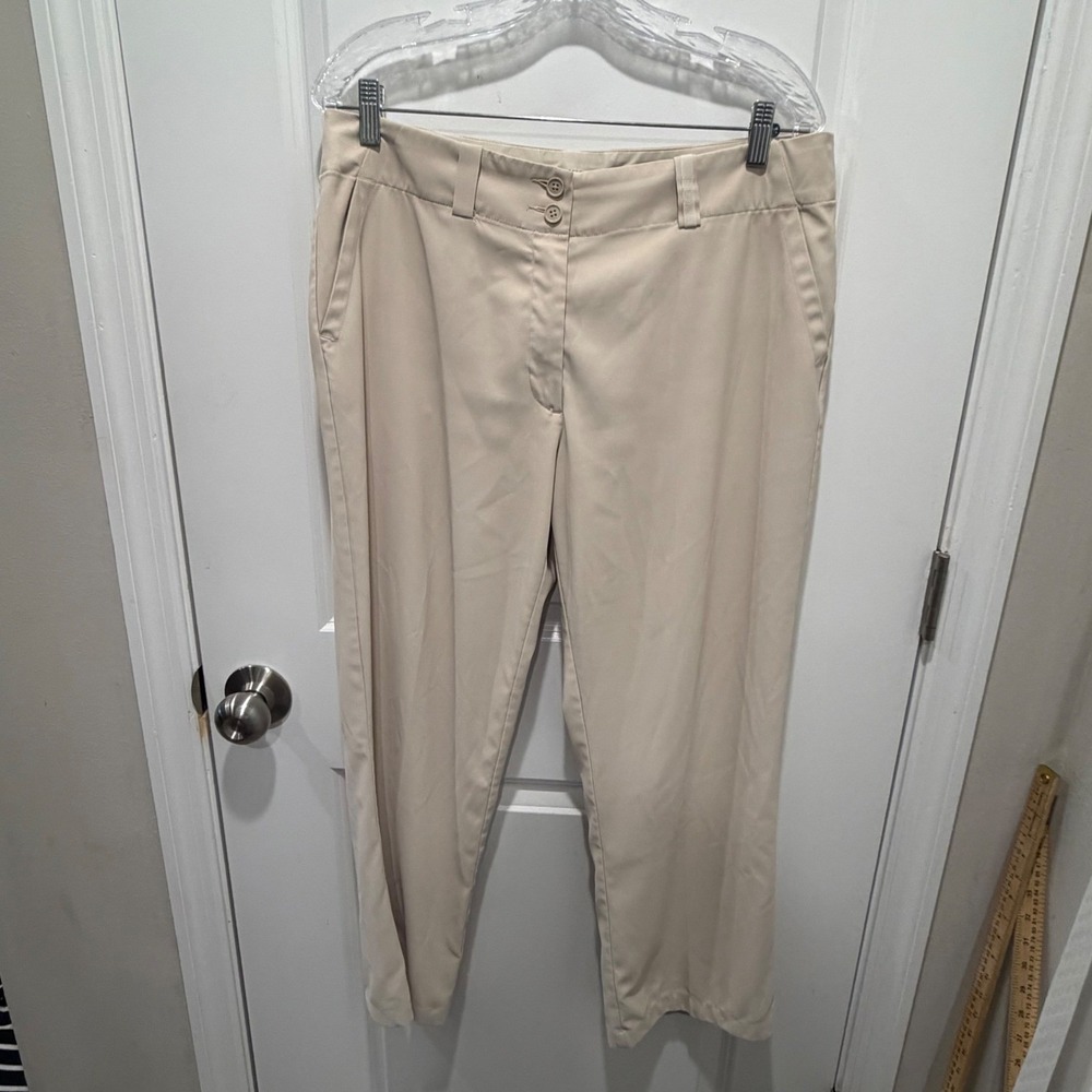 Nike Women Golf Pants Dri-FIT Tan 12